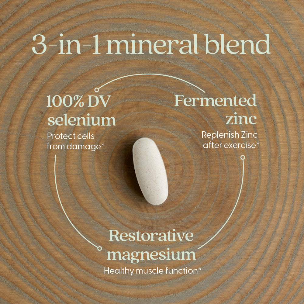 New Chapter Magnesium-Selenium-Zinc Supplement for Active