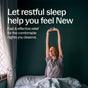 Wake refreshed with New Chapter Drug-Free Pain Relief + Sleep Support Capsules—for aches, soreness & discomfort plus melatonin. Enjoy restful sleep and natural pain relief for your most comfortable nights.