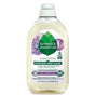 A 23.1 fl oz clear plastic bottle of Seventh Generation Ultra Concentrated Laundry Detergent, Fresh Lavender scent, with a green label and purple lavender image; enough for 66 loads.