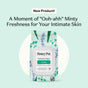 A pack of HoneyPot Cooling Intimate Wipes - Herbal Infusion, highlighted with a cooling label and framed by soothing lavender and mint illustrations. Text above reads: A Moment of Ooh-ahh Minty Freshness for Your Intimate Skin. Experience gentle, hydrating, and pH-balanced wipes crafted to refresh and comfort your most delicate skin.