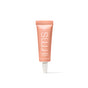 A peach-colored tube of RMS Beauty Eyelights Cream Eyeshadow stands upright on a white background with a white screw cap. The 8.5 ml (0.28 fl oz) cream eyeshadow is infused with organic green tea for a nourishing touch.