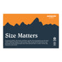 A package of Patagonia Provisions Sardines Tomato Sauce features an orange and navy mountain design, Size Matters in large text, benefits of responsibly sourced sardines, plus 1% for the Planet and B Corp logos.