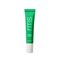 A green tube of RMS Beauty Liplights Cream Lip Gloss with white text and a white cap, made from recycled aluminum, stands upright on a white background.
