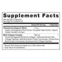 Ancient Nutrition’s Testosterone Support for Women + Collagen Capsules has a Supplement Facts label with a 3-capsule serving size, 30 servings per container, listing all ingredients and amounts in the Testosterone Support Blend and Multi Collagen Complex.