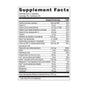 Supplement Facts label for Ancient Nutrition Ancient Multi Women’s 50+ Capsules, listing nutrients per 2-capsule serving—including vitamins, minerals, and herbal extracts. Supports women’s health. Servings per container: 30.