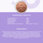 The Purrky Turkey Pate Grain-Free Canned Cat Food by I and Love and You features a top view of turkey pâté, a guaranteed analysis, ingredients list, and highlighted key nutrients for healthy digestion in purple and black text. Available in a case of 24 cans.