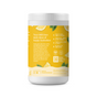 A white container with a yellow label featuring lemon slices and green leaves, Ultima Replenisher’s Broad Spectrum Electrolyte Mix is a plant-based, sugar-free hydration powder that’s gluten-free and vegan.