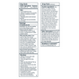 Two vertical labels on the Oars + Alps Anti-Everything Body Wash show drug facts: the left lists active ingredients (Salicylic Acid), uses, warnings, directions, and storage; the right lists inactive ingredients, bacne info, and contact details.