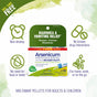 Boiron Arsenicum Album 30C Bonus Pack homeopathic meltaway pellets for diarrhea and vomiting relief—non-drowsy, no drug interactions, no water needed. Convenient for at home or on-the-go use.