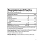Cymbiotika Liquid Colostrum Packets - Immunity + Digestive Support Supplement Facts: 1 packet (10 mL) per serving. Lists calories, fat, carbs, sugars, protein, sodium, grass-fed colostrum for immune support, other ingredients; contains milk and tree nuts.