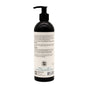 A black plastic pump bottle of Ayeya TABS Liquid with a white label shows directions, ingredients, and Plant-Based and Vegan logos. Formulated with African Black Soap to detoxify and balance skin. The bottle stands on a white background.