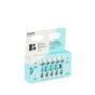A package of Better Battery Co AAA Batteries—worlds first zero-waste, carbon-neutral alkaline batteries—features teal and white design, visible batteries in the lower window, and plastic-free packaging for eco-friendly use.