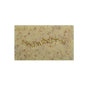 A rectangular bar of The Bushwhacker Bar Soap by Jackfir, speckled and engraved with “mind in the pines,” rests on a plain white background.