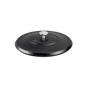 The Lodge Blacklock Cast Iron Braiser with Lid is lightweight, triple seasoned, and black with a round shape. Its lid features a small silver handle, embossed markings, and text for style and durability, shown on a white background.