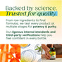 Experience the highest standard of product quality and rigorous testing with our MegaFood Magnesium 300 mg Capsules. Our close-up images highlight premium ingredients—such as vibrant carrots, expertly crafted capsules, sturdy containers, and a confident hand holding the bottle. Each dietary supplement is carefully formulated for your wellbeing—try our triple magnesium complex for balanced wellness or explore the soothing benefits of a magnesium calm supplement—so you can trust what you put into your body.