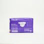 A purple package of Freestyle Tree Free Bamboo Diapers appears against a white background, featuring a white diaper graphic and the phrases “Safer. Softer. Better Protection.” to emphasize these eco-friendly diapers.