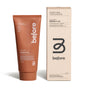 A brown tube and beige box of before Sensitive Purifying Toothpaste w/ Fluoride, Anti-Cavity are displayed, emphasizing its gentle formula for sensitive teeth with effective cavity protection.