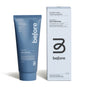 A blue tube of before Whitening Purifying Toothpaste w/ Fluoride, Anti-Cavity stands by its matching box, both in a minimalist design highlighting fluoride, whitening, tooth protection, and clean ingredient benefits.