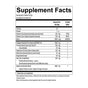Skin Defense Plus by Blueshift Nutrition features a Supplement Facts label listing serving size, VERISOL® B Collagen, vitamins C & E, biotin, extracts, amino acids, and daily values—all supporting healthy skin.