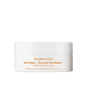 A white Three Ships container labeled "Brighter Days Red Algae + Avocado Eye Mask" holds 30 sets to depuff under-eyes and brighten dark circles, shown against a plain white background.