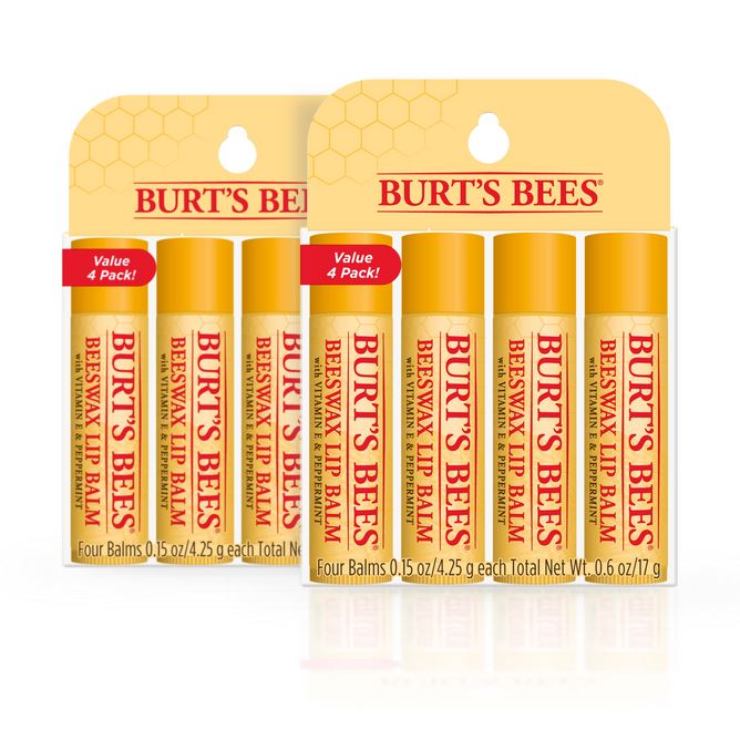 Two packs of Burt’s Bees Buy One, Get One Free – Micellar Cleansing Towelettes are displayed against a white background. Perfect for pairing with your favorite lip balm for gentle makeup removal, these towelettes help keep your skin soft and refreshed all day.