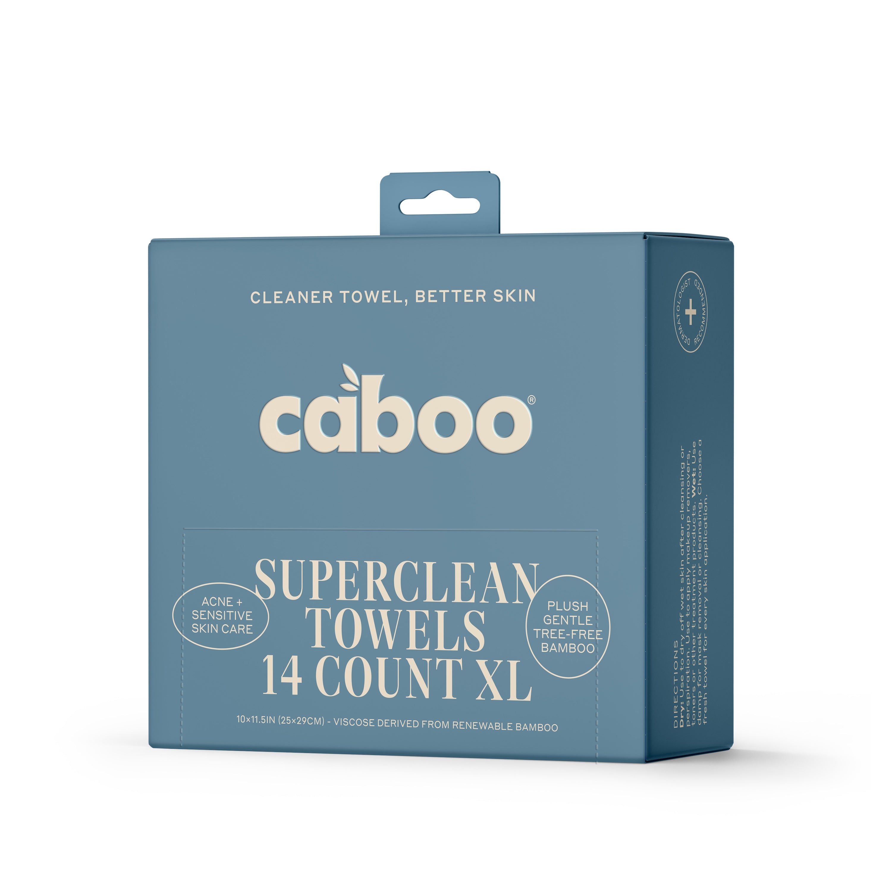 Caboo Face & Body Towels