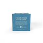 A blue box from Grove Collaborative showcases Superclean Towels with white text reading "Fresh Towel Every Time," highlighting the skincare benefits of clean bamboo towels. Small icons and extra details appear at the bottom of the package.