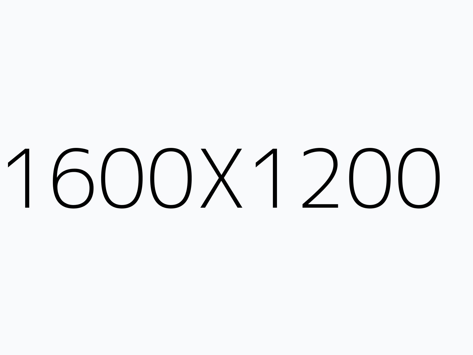 A placeholder image with a light gray background displaying the dimensions 1600x1200 in large, black text centered on the image.