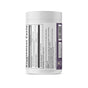 A white container of Ancient Nutrition Active Peptides Cortisol Capsule is shown sideways against a white background, featuring a visible Supplement Facts label, black text, and a barcode on the side. The packaging emphasizes its benefits for stress relief and cortisol balance.