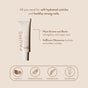 PAUME All-in-One Cuticle & Nail Cream beside explanatory text and four circular icons representing its citrus, rosemary, lavender, and cedar scents.