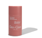 A pink cylindrical stick of Cleo & Coco Extra Strength Deodorant, labeled Grapefruit Bergamot, 2.2 oz (62g), offers powerful aluminum-free odor protection and is shown against a white background.