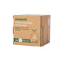 A cardboard box labeled Compostic 3 Gallon Home Compostable Trash Bags with green text. The Compostic brand box contains 100 small compostable bags and features a simple illustration of a tied bag filled with compost.