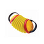 The PlanToys Concertina is a yellow toy accordion with red ends and black side straps, designed as an eco-friendly childrens toy.