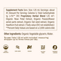 Rose-Colored Glasses Tincture by Wooden Spoon Herbs: herbal liquid blend with rose petal, passionflower, oat & hawthorn for stress support. USDA organic, non-GMO, vegan, gluten free, woman-owned. Includes supplement facts & usage instructions.