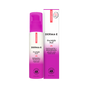 A bottle and box of Derma E Overnight Peel, an AHA exfoliator designed to resurface skin with glycolic and lactic acids. The white and pink packaging features the Essentials branding.