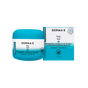 A Derma E Scar Gel container and its blue and white box are displayed side by side. The packaging highlights benefits for scars and barrier health, featuring ingredients like allantoin and panthenol, and showcases this Scar Gel from Derma E as an effective treatment designed to improve the appearance of scars.