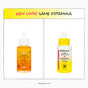 Two bottles of Derma E Vitamin C Glow Oil are side by side, displaying the old and new packaging with the text “New Look! Same Formula” above them. The new bottle features a white and yellow design, while the previous version is clear with an orange label. This brightening oil delivers radiant skin in every drop for a glowing complexion, no matter which look you choose.