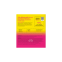 A yellow and pink product label for Derma E Vitamin C Hydro Gel Patches, designed to target dark circles and undereye puffiness, featuring directions, ingredients, and claims like 93% saw reduced undereye puffiness. Brightening: Niacinamide. Instantly hydrates: Hyaluronic Acid.