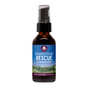 A 2 fl oz (59 mL) brown glass bottle labeled WishGarden Herbs Digestive Rescue - GI Normalizer, with a black spray cap and blue label, is an herbal supplement that supports digestive health and soothes upset stomach.