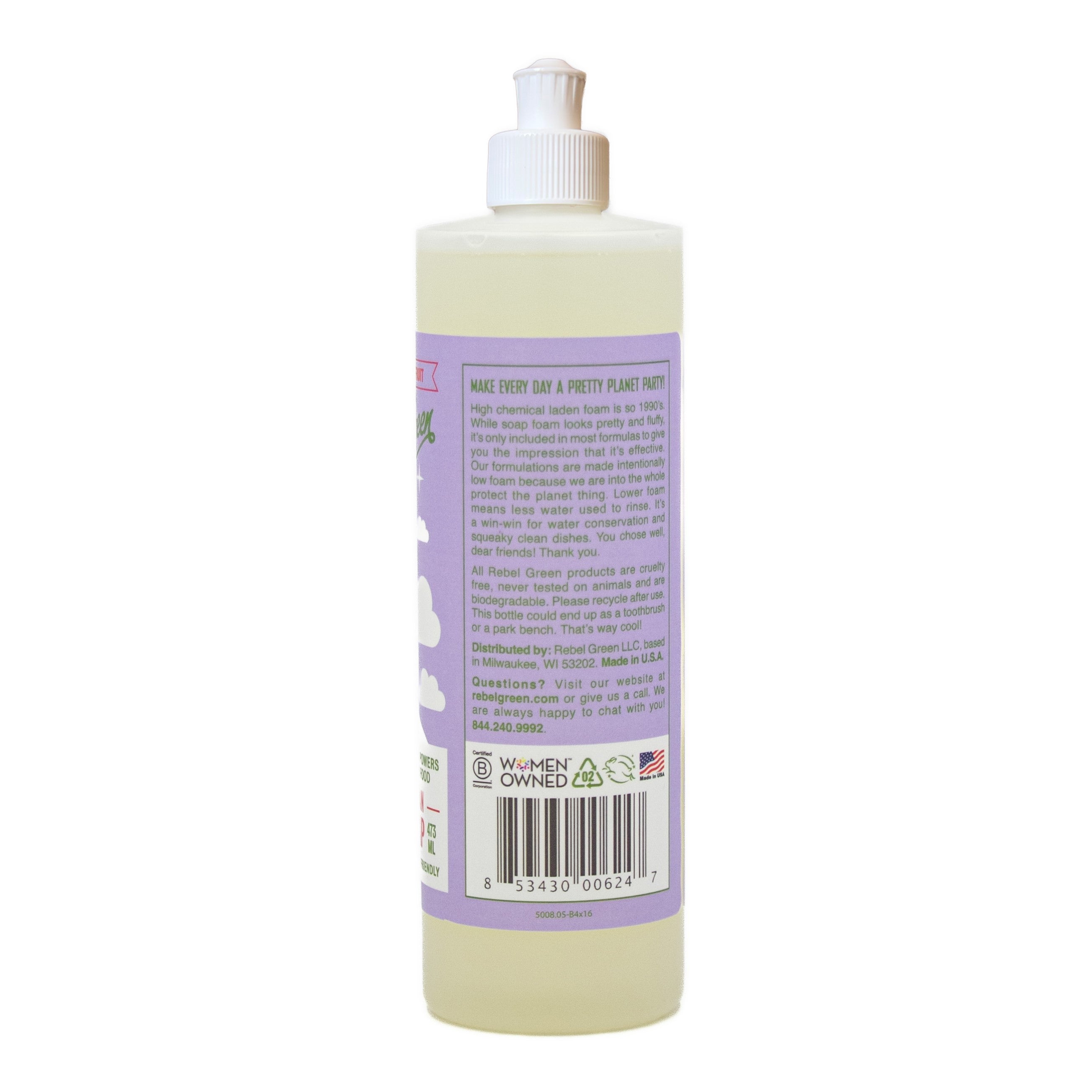 Rebel Green Ultra Clean Dish Soap - Thumbnail 3