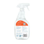 Clear plastic spray bottle of ECOS All Purpose Cleaner with a label detailing product instructions, ingredients list, and a QR code.