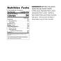 The Bare Bones Passionfruit Elevated Drink Mix (6 ct) features a nutrition label with 50 calories, 5g protein, and 3g total sugars per serving. Ingredients include bovine collagen, sweet agave, passion fruit juice, and more.