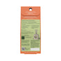 Back packaging of Enviroscent’s Stix Diffuser Air Freshener Refill in Tangerine & Tide, featuring icons and text that highlight its mild scent strength, non-toxic ingredients, simple usage instructions, sustainability information, and important safety cautions. Includes a product illustration and notes compatibility with Scent Stix refills for ongoing freshness.