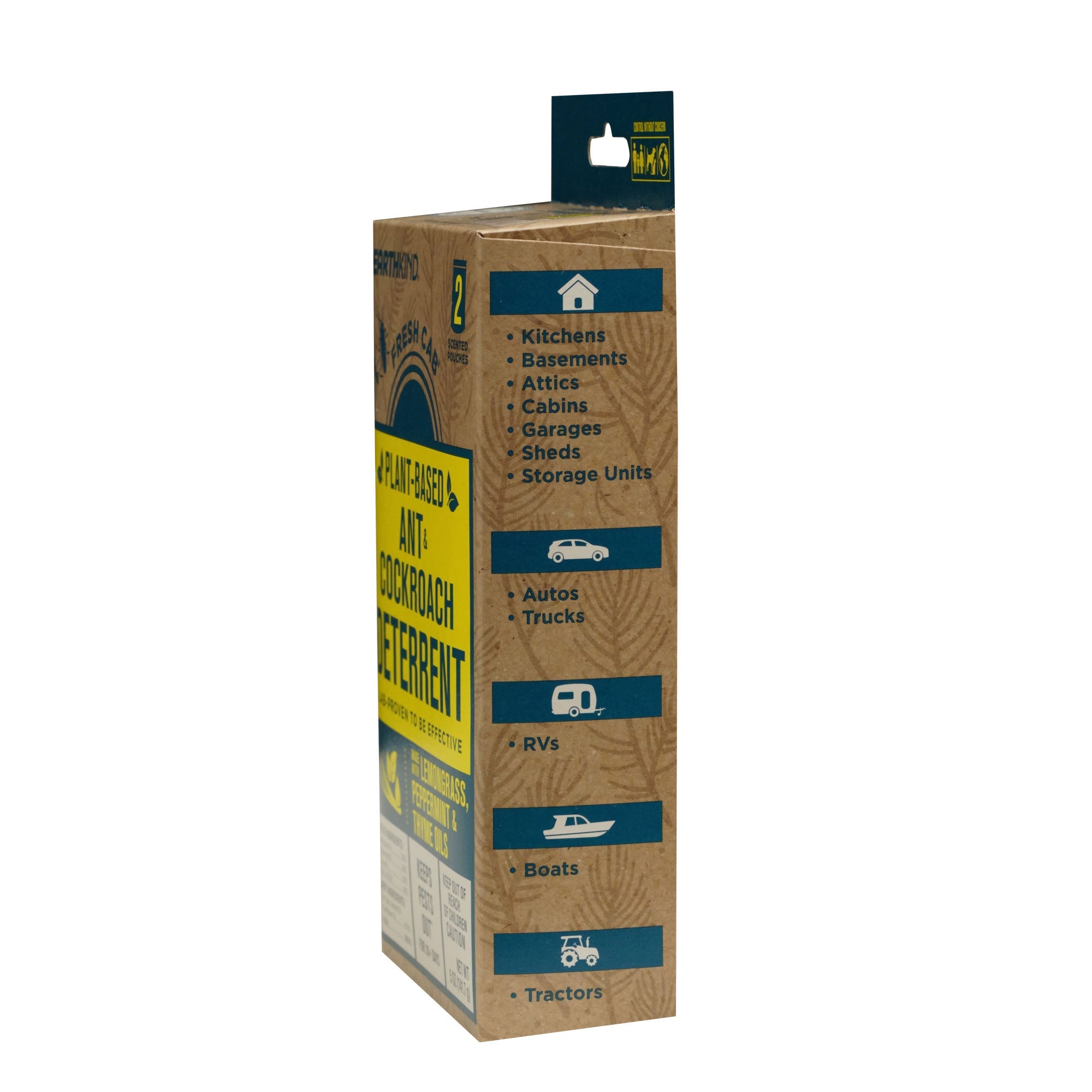 Earthkind Fresh Cab® Ant & Cockroach Deterrent - 2 pack | Grove