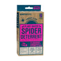 A box of Earthkind Fresh Cab® Spider Deterrent with two scented pouches uses rosemary, lemongrass, and citronella oils for no-kill pest control, keeping spiders away for up to 30 days.