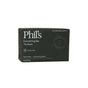 A dark green box labeled Phil’s Everything Bar The Beach highlights it’s plastic-free and features shea butter, chia seed oil, and upcycled plant squalane. This shampoo bar by Phil's weighs 6 oz (170 g).