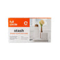 Box of Full Circle Ceramic Sinkside Caddy with product image, featuring ceramic material, a modular caddy design for customizable sink organization, versatile storage for items like dish soap, and eco-friendly packaging.