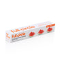 Full Circle Certified Compostable Cling Wrap, 150 sq ft (11.8 in x 150 ft), comes in a white eco-conscious box featuring watermelon slices, "Made from corn" text, and a slide cutter—an essential sustainable home solution.