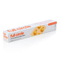 Full Circle Parchment Paper Sheets - Half Sheets come in FSC Certified white packaging with orange text, featuring cookies on a non-stick silicone surface.