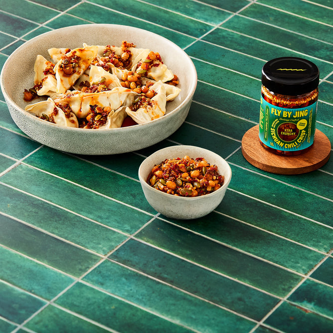 Fly By Jing Xtra Crunchy Sichuan Chili Crisp 19 oz Grove